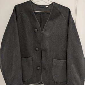 Uniqlo U fleece cardigan jacket